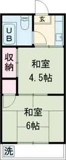 大泉マンション【3階】の間取り