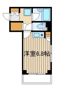 赤塚M2マンション【6階】の間取り