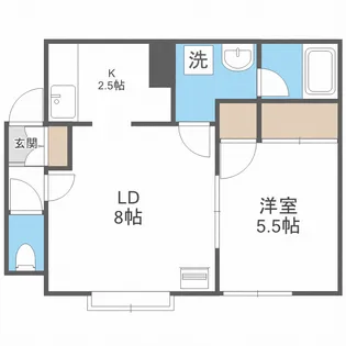 あららぎ館【2階】の間取り