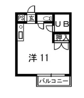ユニテック東海大前1【2階】の間取り