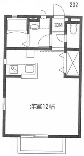 パッセラ・リーベロ【2階】の間取り