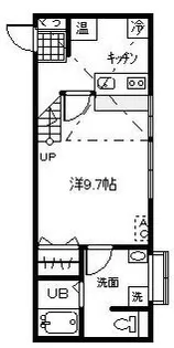 白鳥ヒルズ【1階】の間取り