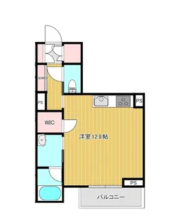 クレストタウン新都心【2階】の間取り