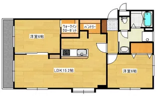 第3コーポ岡村【1階】の間取り