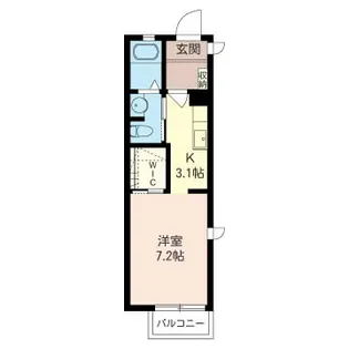 グランシャルム【1階】の間取り