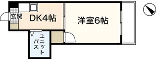 ホワイトヴィラ【2階】の間取り