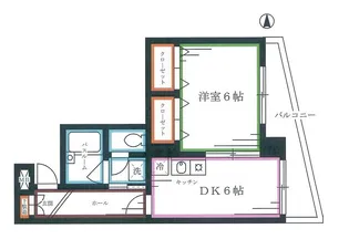 天野ビル【2階】の間取り