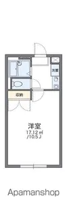 レオパレスWOOD中野【1階】の間取り
