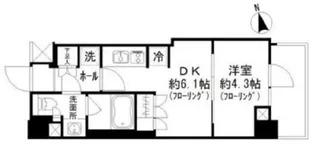 パークリュクス蒲田1丁目【1階】の間取り
