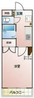 エル上熊本【4階】の間取り