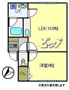 ソニアコート【2階】の間取り