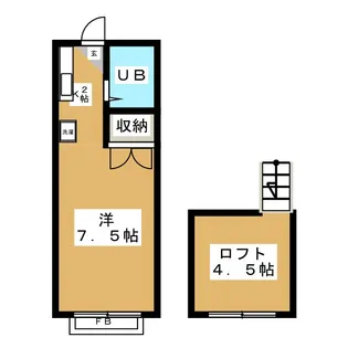 パインハイム【2階】の間取り