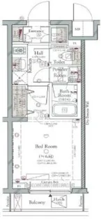 コンシェリア品川南THE GRAND RESIDENCE【1階】の間取り