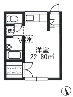 ポピーハイム駒沢【1階】の間取り