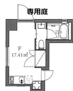 FARE清澄白河(フェア清澄白河)【1階】の間取り