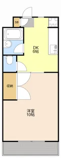 ハイライズ細島II【4階】の間取り