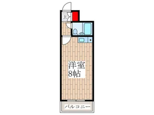 ライオンズマンション新宿御苑前No.2【4階】の間取り
