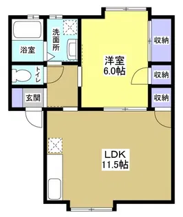 アーベント佐鳴台【2階】の間取り