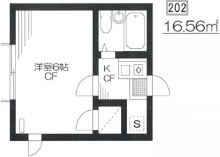 池上ハイツ【2階】の間取り