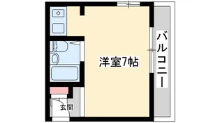 ケティ淡路【3階】の間取り