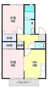 ニューキャピタル壱番館【2階】の間取り