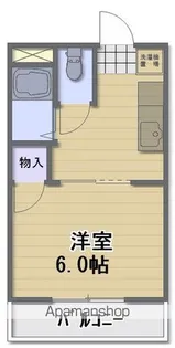 ロイヤル神田【2階】の間取り