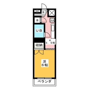 小川ビル【3階】の間取り