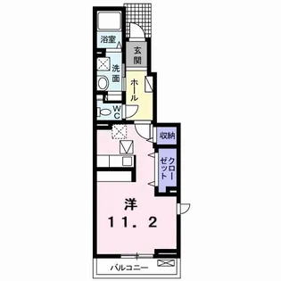 SPWヒルズI(アイ)-I【1階】の間取り