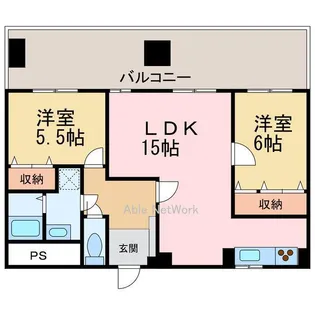 アーバンコート中須賀弐番館【10階】の間取り