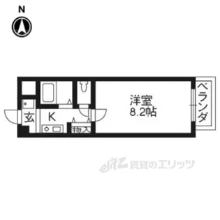 ラ・リビエール【3階】の間取り