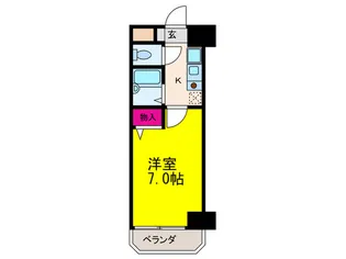 ノルデンハイム瑞光【7階】の間取り