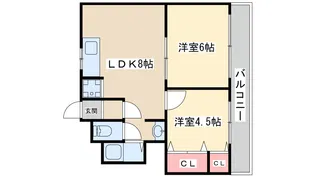 第5田村マンション【7階】の間取り
