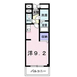 あすなろハウスII【2階】の間取り