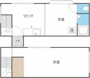 ルーブル東札幌【2階】の間取り