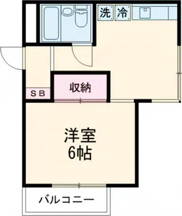 コーポラスモリノ【3階】の間取り