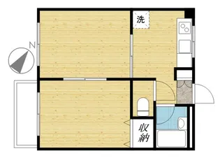 メゾン日吉【2階】の間取り