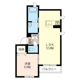 メイプルヒル【2階】の間取り