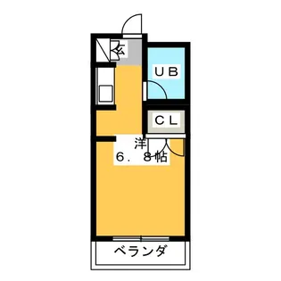 ジョイフル一社【4階】の間取り