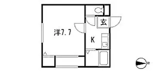 アップルハウスしじま台 II【2階】の間取り
