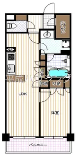 小石川ザ・レジデンス イーストスクエア【2階】の間取り