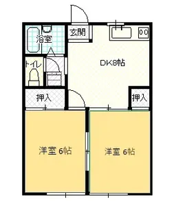 アルソーレ【2階】の間取り