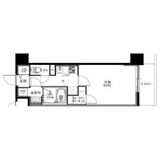 愛知県名古屋市中区千代田1【マンション】の間取り