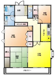 埼玉県さいたま市北区植竹町1【一戸建】の間取り