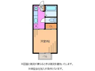 つくばシティハイツ【1階】の間取り