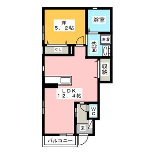 Charman+(シャルマン)【1階】の間取り