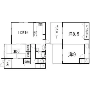 静岡県浜松市中央区富塚町【一戸建】の間取り