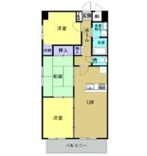 杉村ビル【4階】の間取り