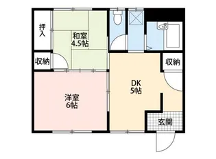 2DKの間取り画像