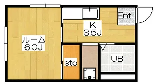 サンビレイ1【2階】の間取り
