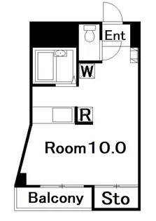 カーサ大良【3階】の間取り